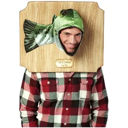 Rasta Imposta Wandtrophäe Fischkopf (One Size)