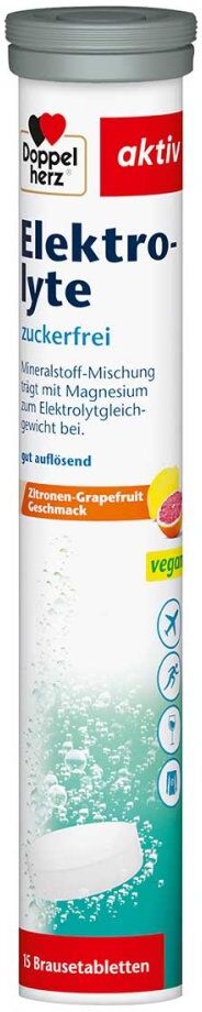 Doppelherz Elektrolyte Zuckerfrei Brausetabletten 15stk