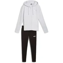 PUMA Damen Shirt Metallic Tracksuit FL, Größe L in Schwarz Schwarz