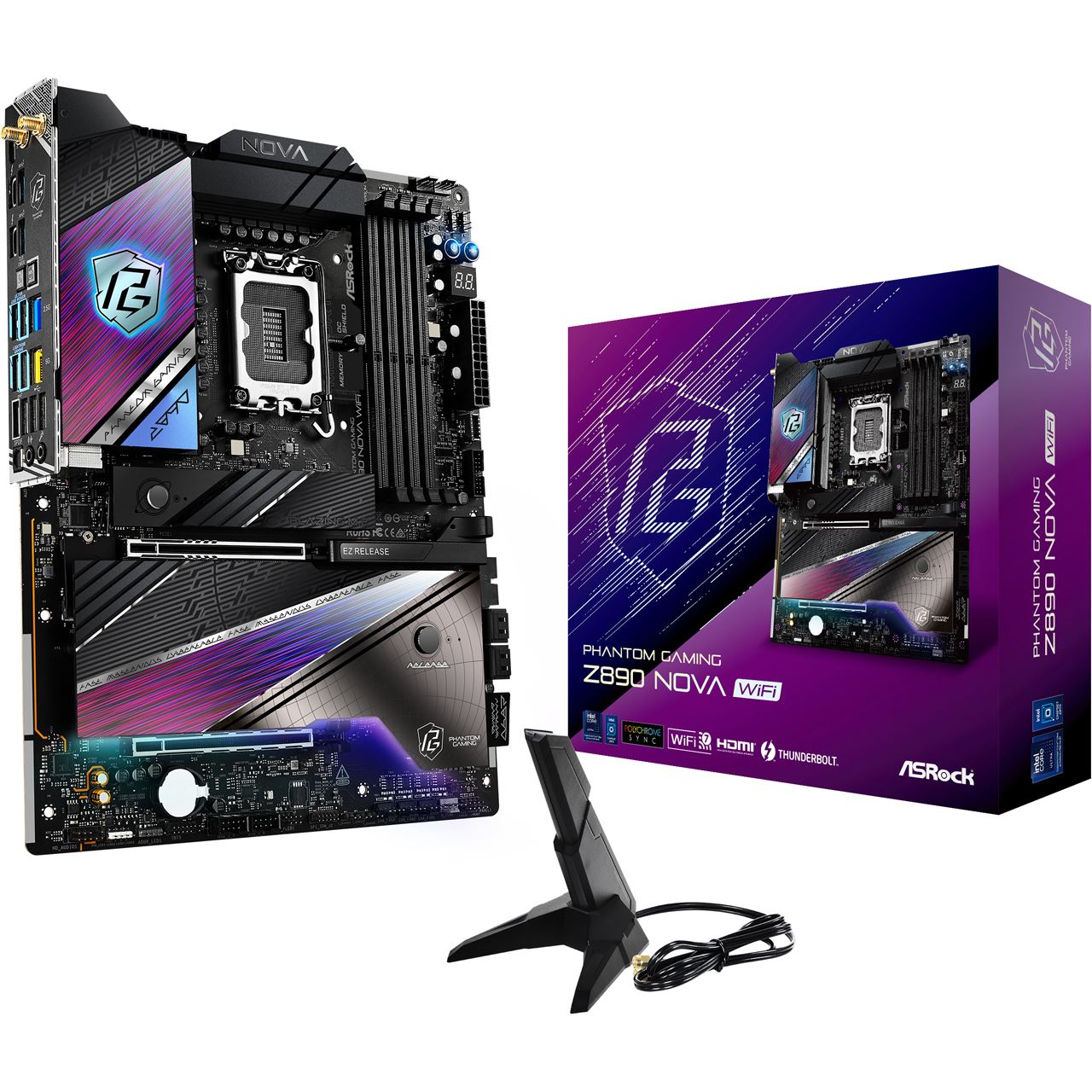 ASRock NOVA WiFi Intel Z890 So.1851 DDR ATX Retail