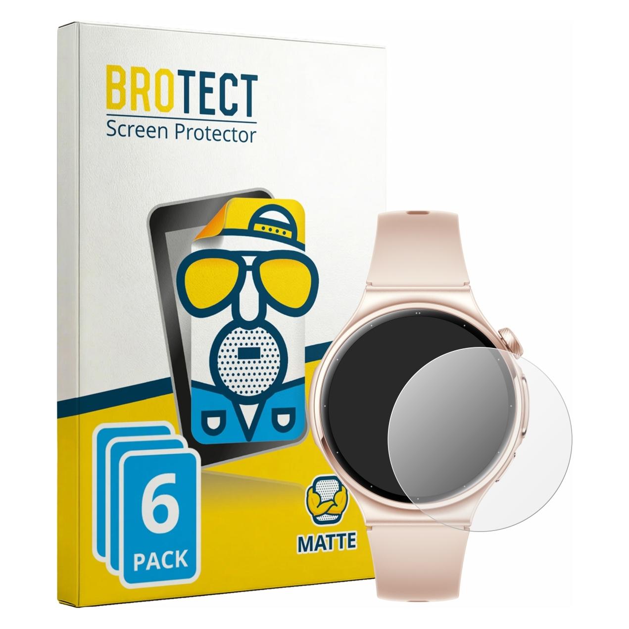 Brotect Entspiegelungsfolie für Huawei Watch 6 42 mm Displayschutz Displayschutzfolie Folie Matt (4164817)