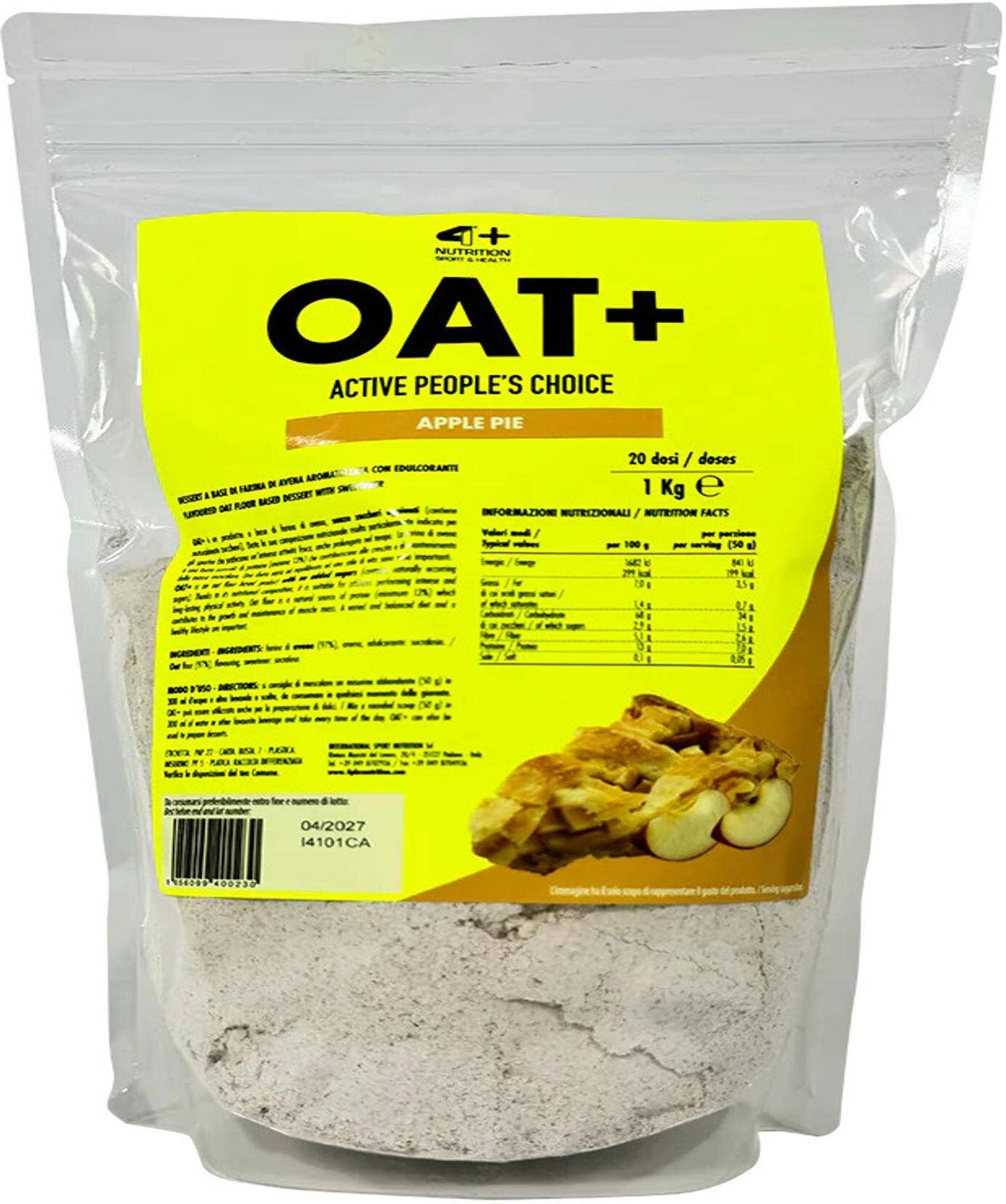4+ NUTRITION Oat+ 1000 Grammi 