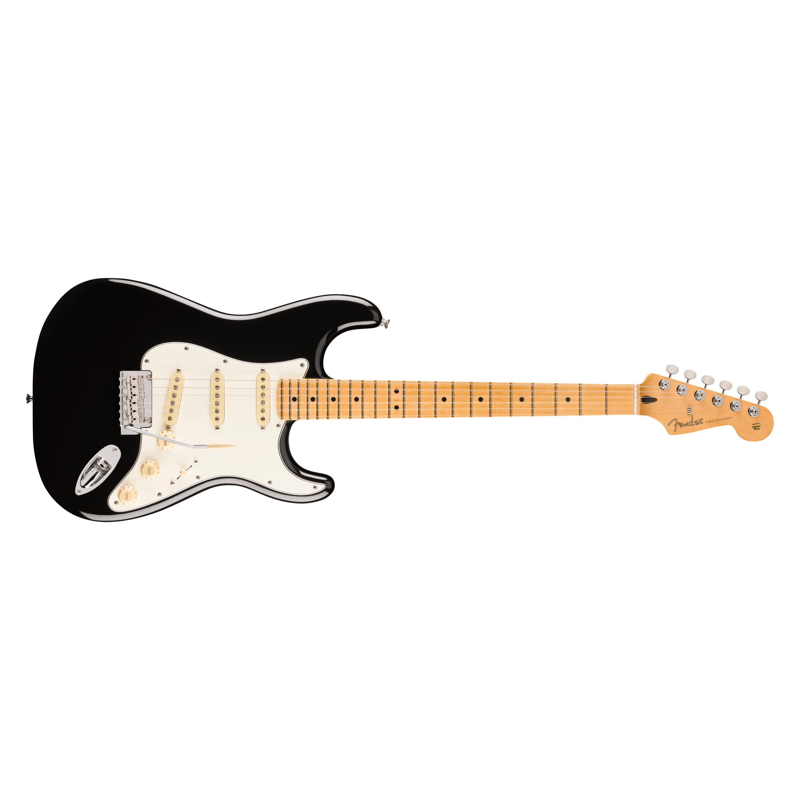 Fender Player II Stratocaster Electric Guitar, Black (E-Gitarre, Ahorn, Erle) (47508221)