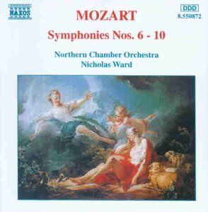 Nicholas Ward - Mozart Sinfonien 6 bis 10 Ward - Preis vom 09.10.2026 07:28:09 h