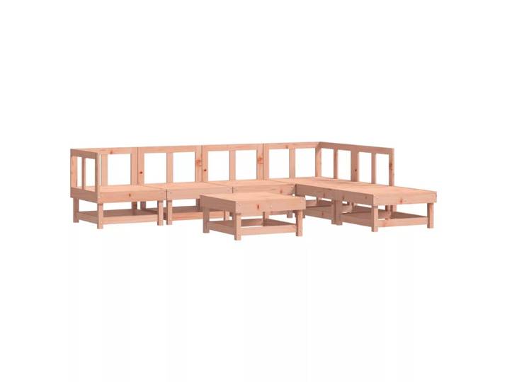 VidaXL - Garten lounge set douglasienholz, One Size, Braun