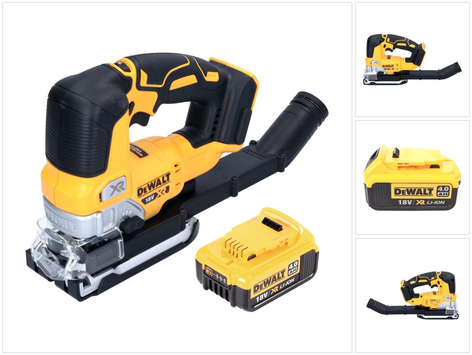 DeWalt DCS 334 N accu pendelzaag 18 V borstelloos met 1x 4,0 Ah accu