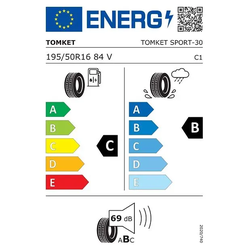 TOMKET SPORT 195/50 R16 84V