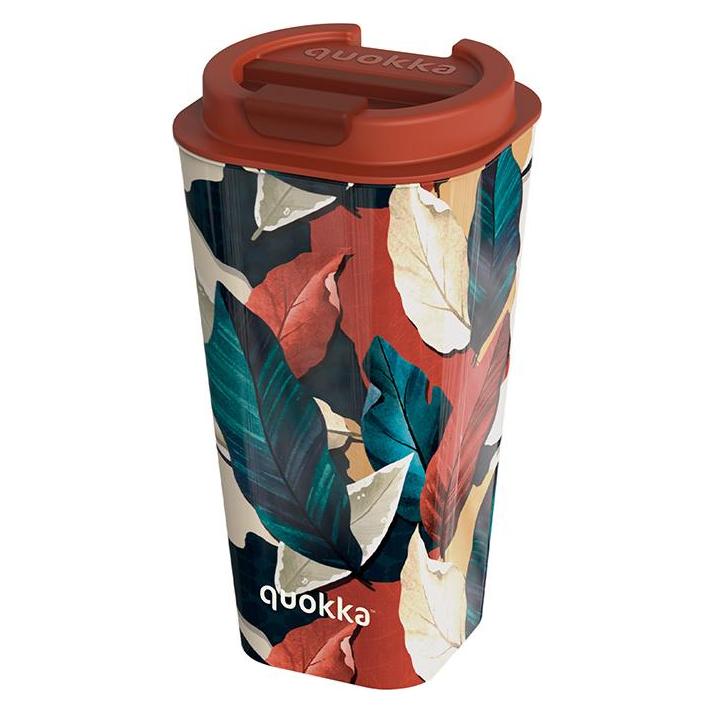 Quokka Vaso Cafe Doble Pared - Doppelwandiger Becher 450 ml (Herbst Herbst) (0.45 l) (40222)