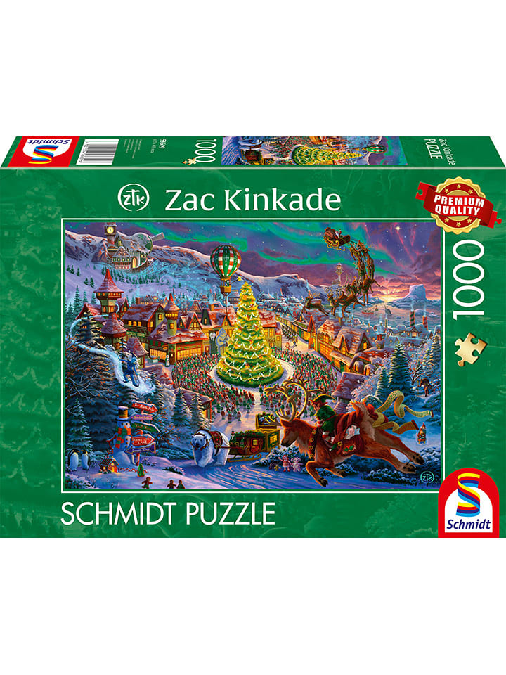 Schmidt Spiele 1.000tlg. Puzzle "Santas Nordpol" - ab 14 Jahren - onesize