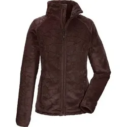 KILLTEC killtec Damen Fleecejacke Fleecejacke mit Stehkragen, Größe 48 in Braun 5938