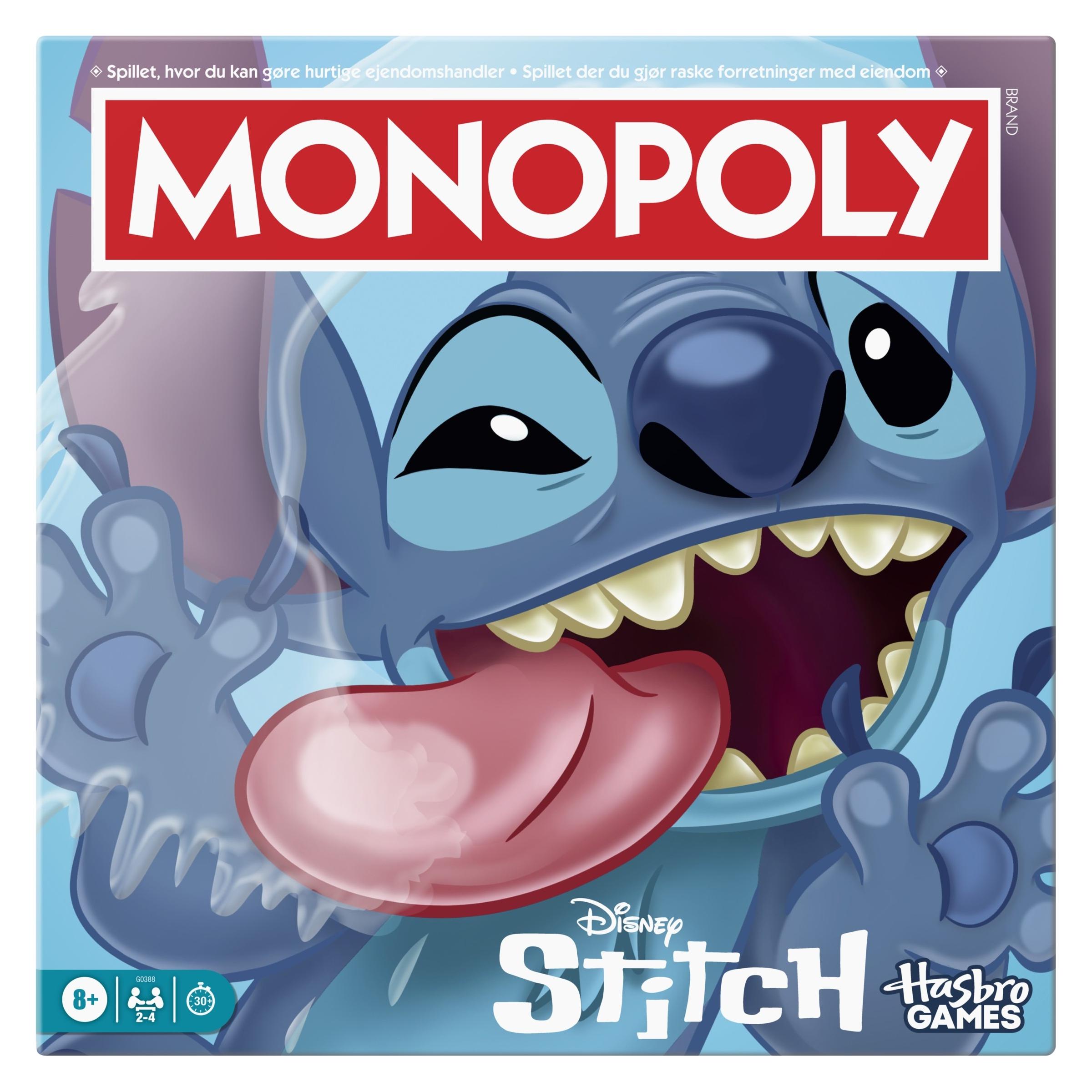 Hasbro Gaming HASBRO Monopoly Stitch (NO/DK) (Dänisch, Norwegisch) (G03881892)