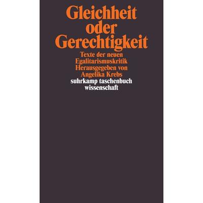 Gleichheit oder Gerechtigkeit., Taschenbuch von Angelika Krebs, Suhrkamp, 978-3-518-29095-8