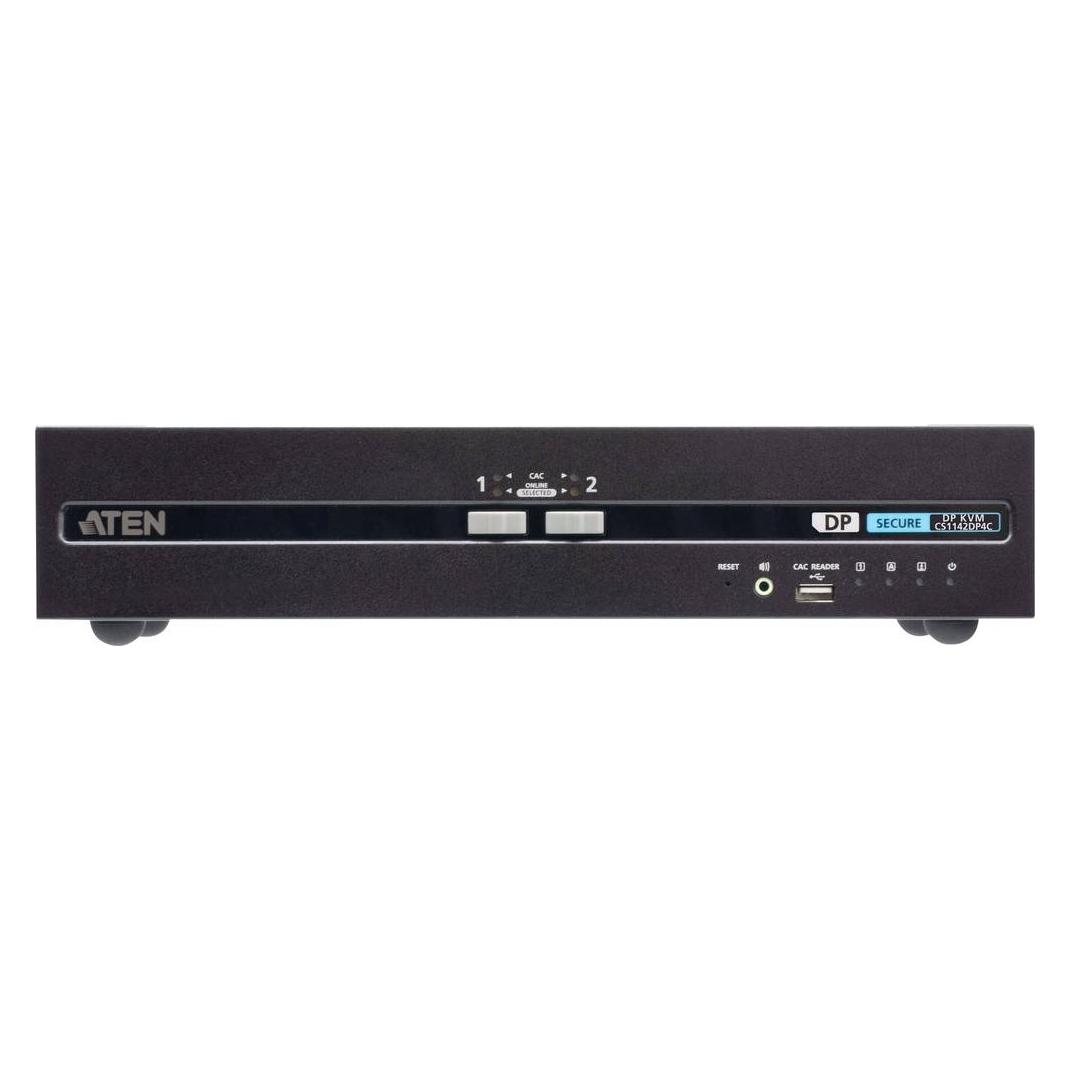 Aten CS1142DP4C-AT-G 2-Port USB - DP Dual Display Secure (CS1142DP4C-AT-G)