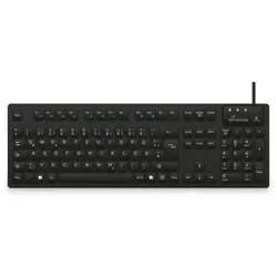 MediaRange MROS273 Tastatur Heimbüro USB QWERTZ Deutsch Schwarz
