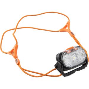 Petzl Stirnlampe Swift LT LED, wiederaufladbar, 380 Lumen, mit Rotlicht, wasserfest, orange