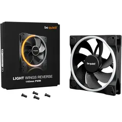 be quiet! Light Wings PWM Lüfter 140mm Reverse Black