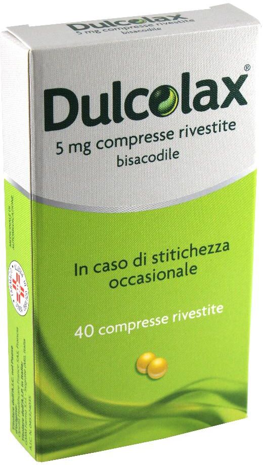 GMM FARMA Srl Dulcolax 5mg Lassativo, 40 Compresse Rivestite