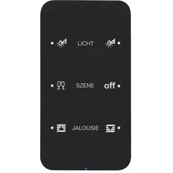 Berker 75143165 Touch-Sensor 3f Komf R.1 Glas konfig. sw