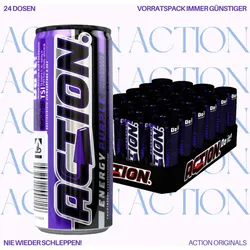 ACTION Purple - 24 x 500ml