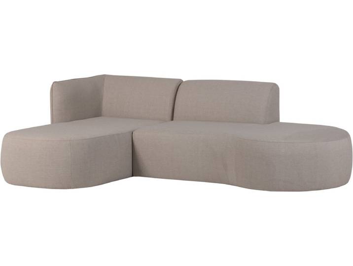WOOOD Chios Loungeset Tuin - Aluminium - Naturel - 71x258x168
