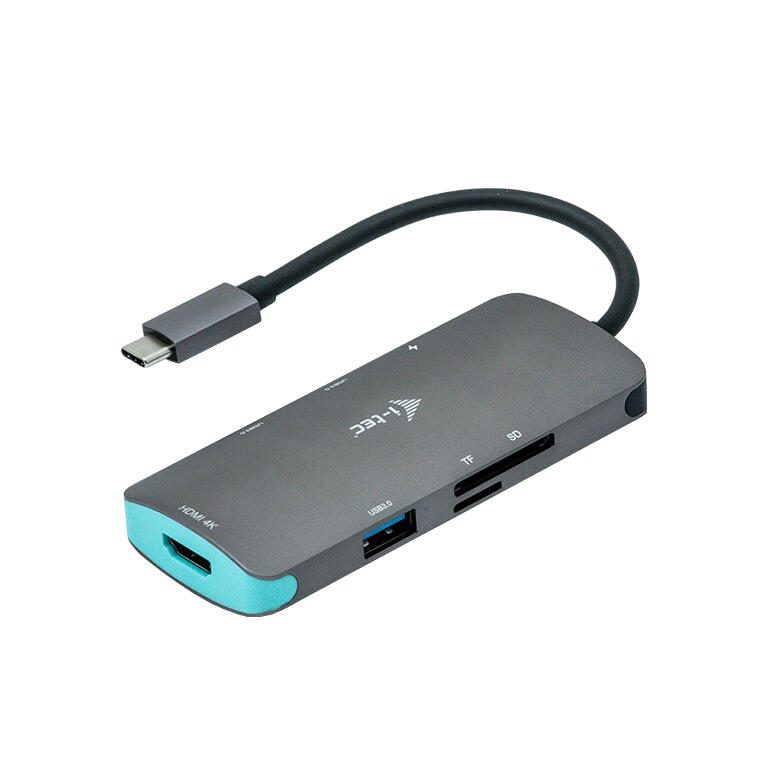 I-TEC USB C Metal Nano Docking Station mit Power Delivery 100W C31NANODOCKPD