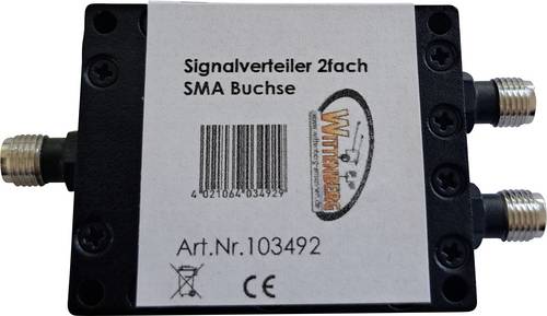 Wittenberg Antennen Antennen Verteiler SMA-Buchse Signalverteiler 2 fach SMA Buchsen , Frequenz 800-2700MHz