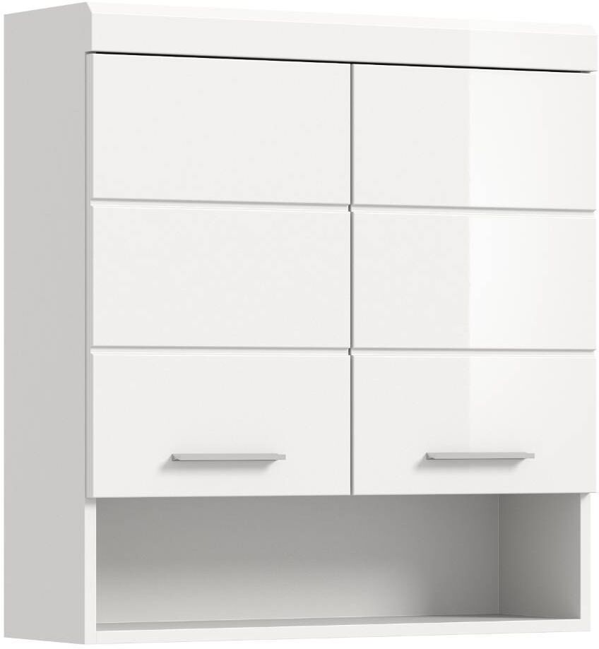Pharao24.de Badezimmer Schrank Hängeschrank 79 cm hoch 24 cm tief