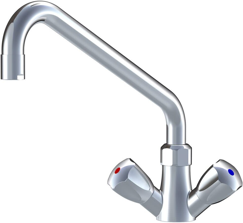 KWC Gastro two-handle sink mixer for professional kitchen, projection 30 cm K.24.41.04.000C07