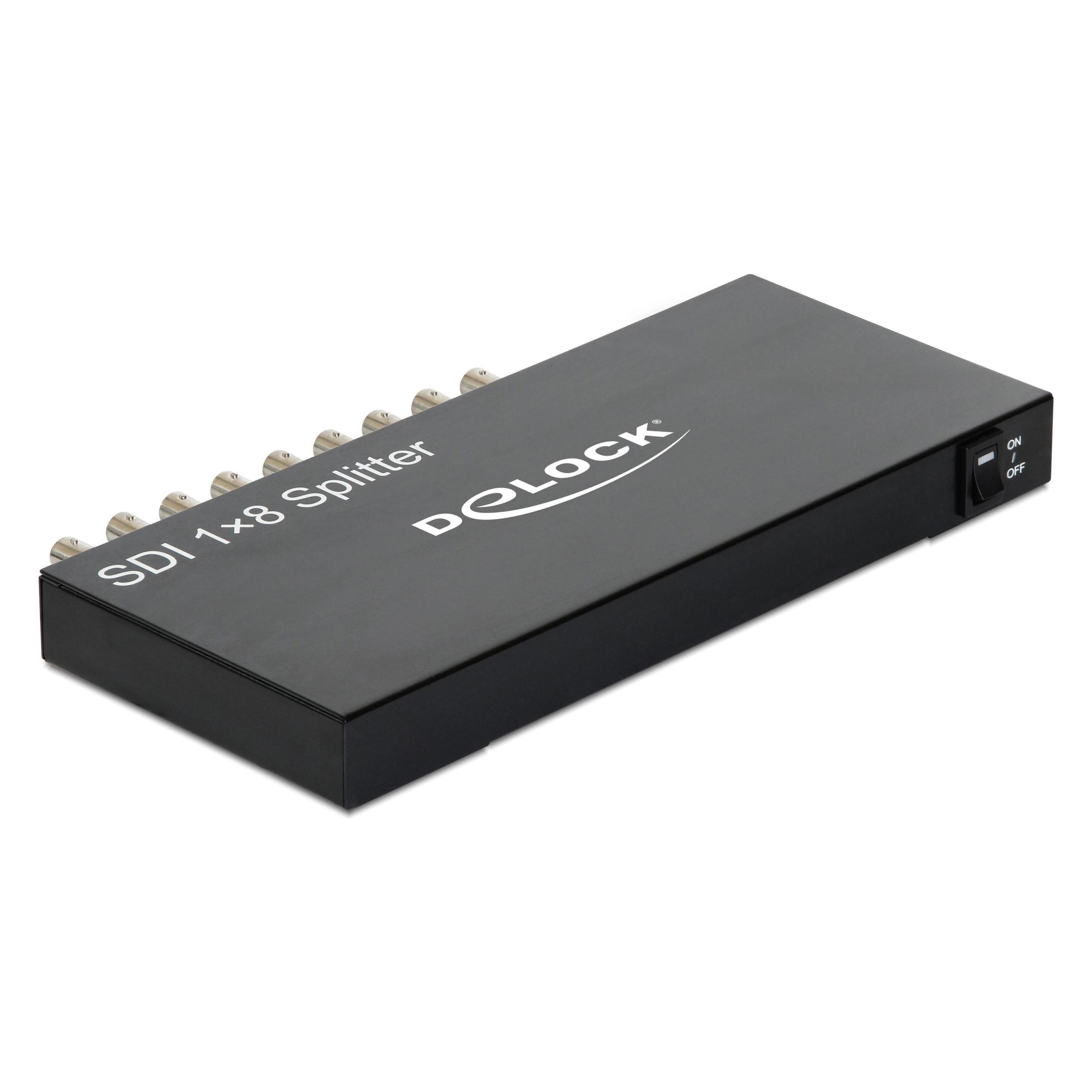 Delock 1in-8Out Port 3GI-SDI Switch (93253)