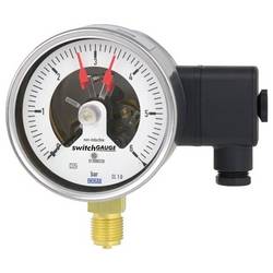 WIKA Rohrfedermanometer 14028270 PGS21 Anschluss (Manometer): Unterseite 1 St.