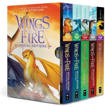 Wings of Fire #1-5 Box Set (Special Editions)
