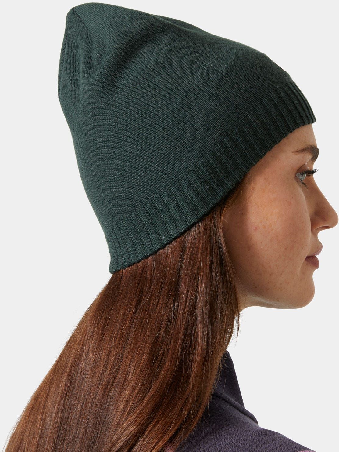 Helly Hansen Brand Beanie - Green - STD