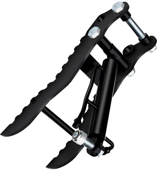 Hydraulische Stahl-Duimclip für Mini-Bagger - 2 Stück - M14-Anschluss - 25 mm Durchmesser