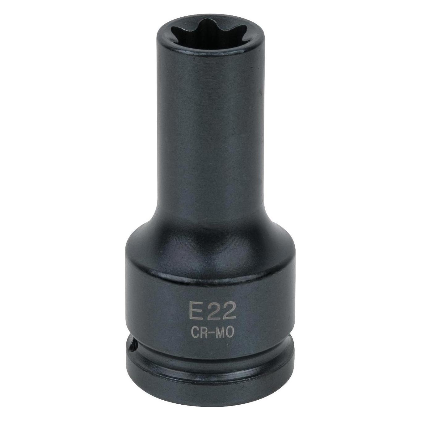 KS Tools 3/4" Torx-E-Kraft-Stecknuss, lang, E22 (3/4") (460.1507)