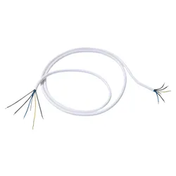 BACHMANN Herdleitung 3,0 m weiß 5G2.50, AEH/AEH H05VV-F 5G2.50 Unverpackt