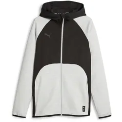 PUMA Hoops Team Dime Trainingsjacke Herren 02 - light gray heather S