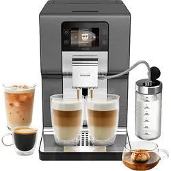 KRUPS EA879N Intuition Experience Hot&Cold Kaffeevollautomat Titan