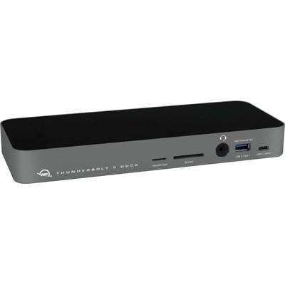 OWC Laptop-Dockingstation "14-Port Thunderbolt 3 Dock with Cable", grau, B:23mm H:2,5mm T:8,9mm, Dockingstationen