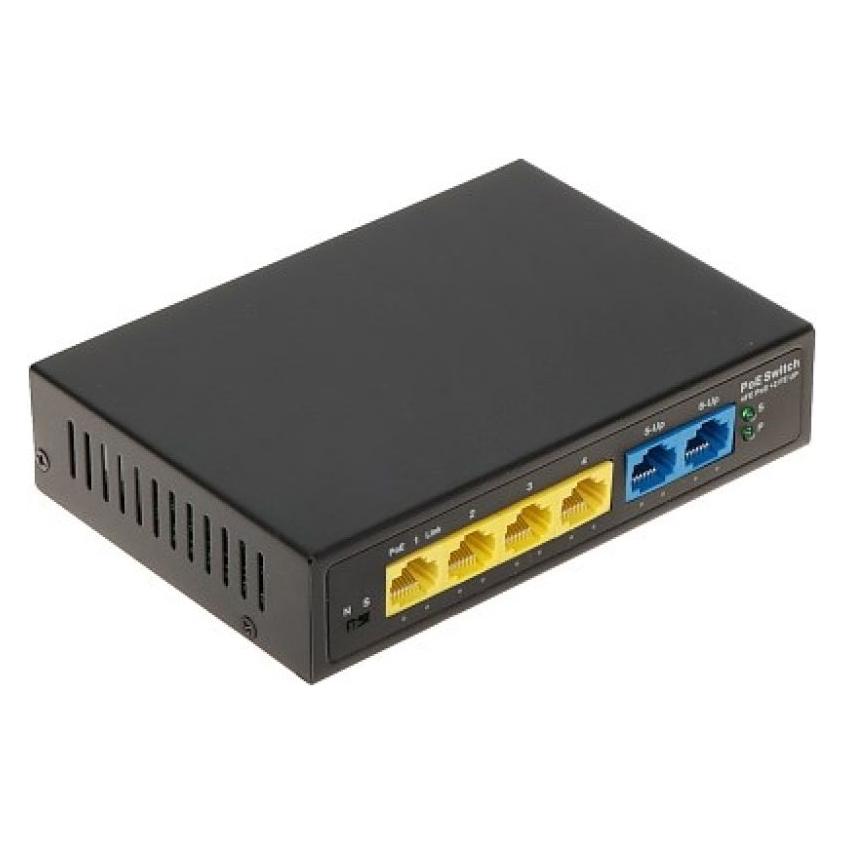 Dahua Switch Technology SWITCH POE GTX-A1-06-42-V2 4-PORTOWY (4 Ports) (GTX-A1-06-42-V2)