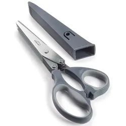 LACOR Küchenschere 5 Klingen + Reinigungskamm
