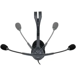 Logitech 981-000593 Kopfhörer & Headset Kabelgebunden Kopfband Büro/Callcenter Schwarz
