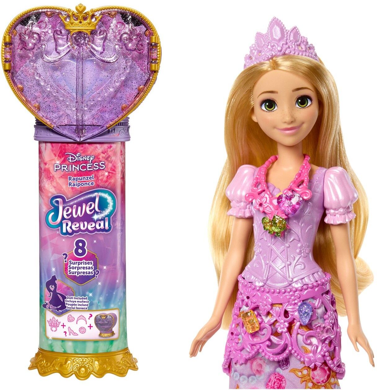 Mattel Disney Princess: Rapunzel - Jewel Reveal (JLK28)