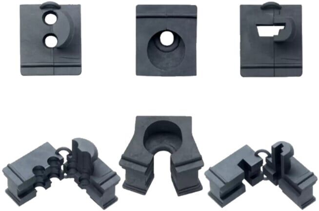 murrplastik Passe-câble KDT/ZE 2x5 noir (87121286)