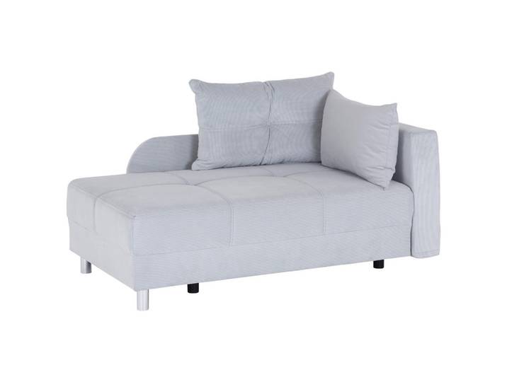 Schlafsessel Nova Hellgrau 145x66-82x82 cm