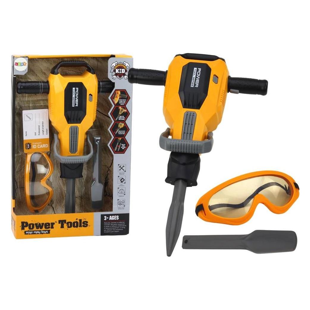 Lean Toys Drucklufthammer mit austauschbarer Spitze (44651200)