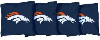 Skip's Garage Denver Broncos NFL Football Blue Cornhole Bags