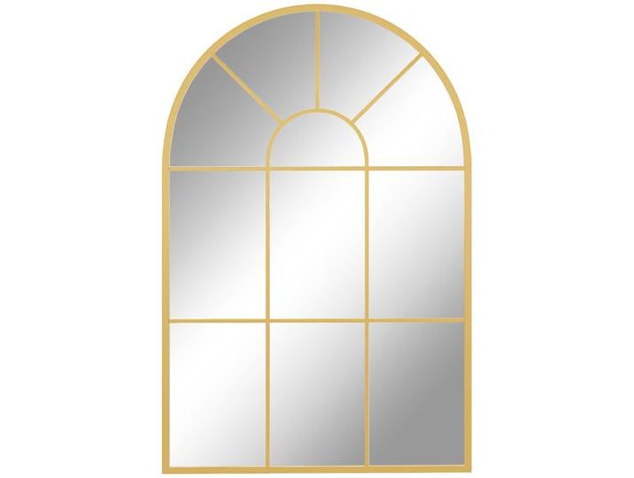 Homcom Miroir mural décoratif 60X91 cm Miroir de fenêtre pour entrée de salon
