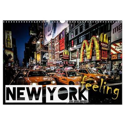 New York feeling (Wandkalender 2026 DIN A3 quer), CALVENDO Monatskalender