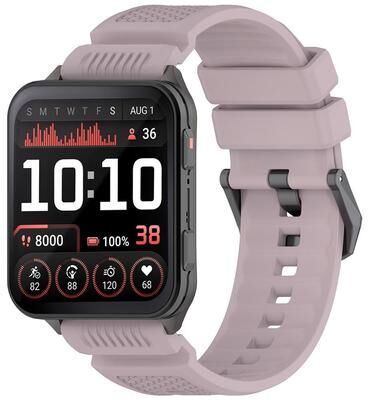 Everyday Crate Garmin Venu X1 Band Soft Silicone Watch Band Adjustable Replacement Watch Strap purple