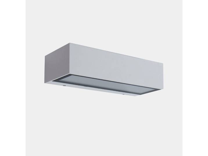 LEDS-C4 LED Außenwandleuchte Nemesis, weiß / opal, Aluminium, Modern, Wandlampe
